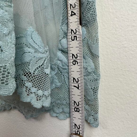 Vtg 2004 Victoria's Secret XS Babydoll Chemise Slip Blue - Picture 6 of 8